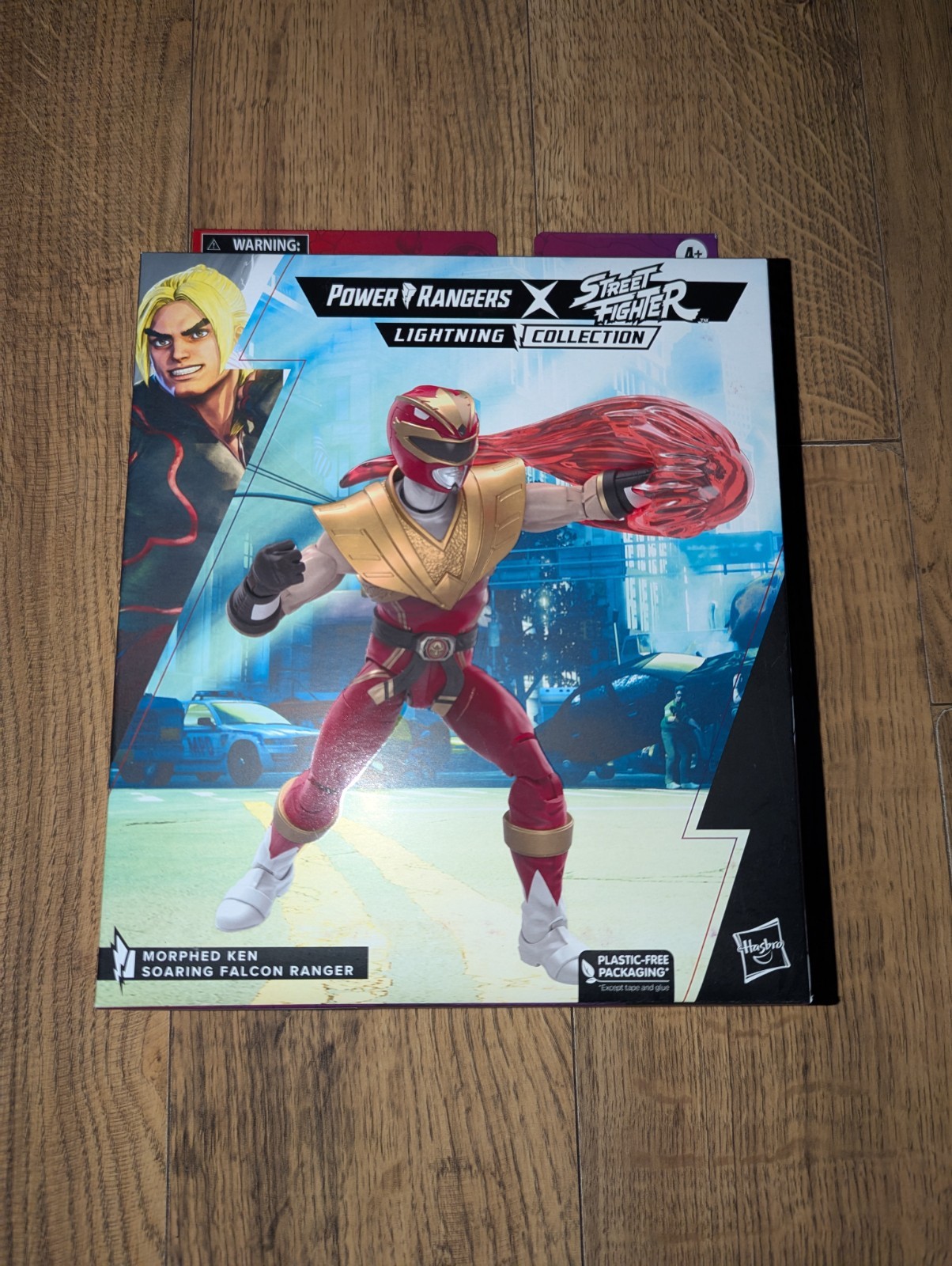 Power Rangers Street Fighter Soaring Falcon Ranger Morphed Ken 6” Action Figure