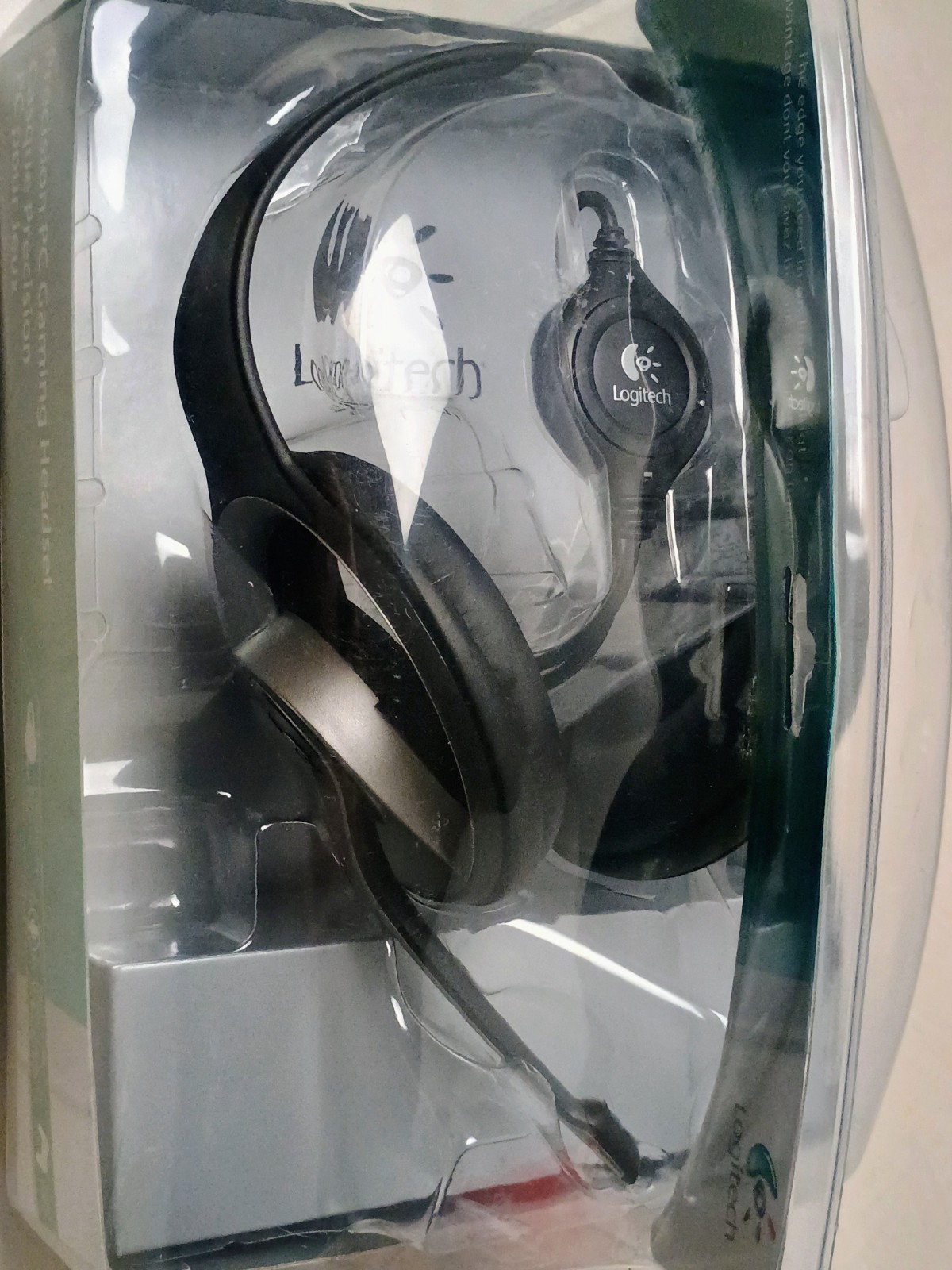 NEW Sealed Logitech Precision PC Gaming HeadSet 0805K Computer HeadSet