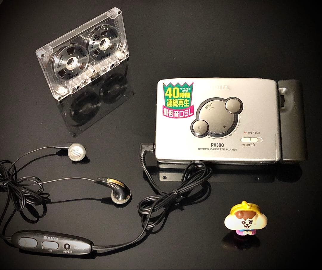 Cassette Walkman Aiwa Px-380 Maintained Fully Operational