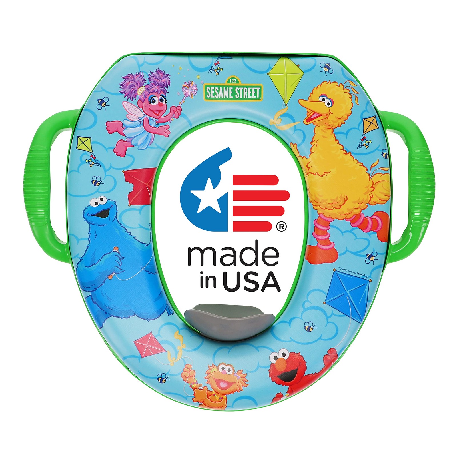 Soft Potty Seat set Kids Training Seat with Sieve Handle mixed In