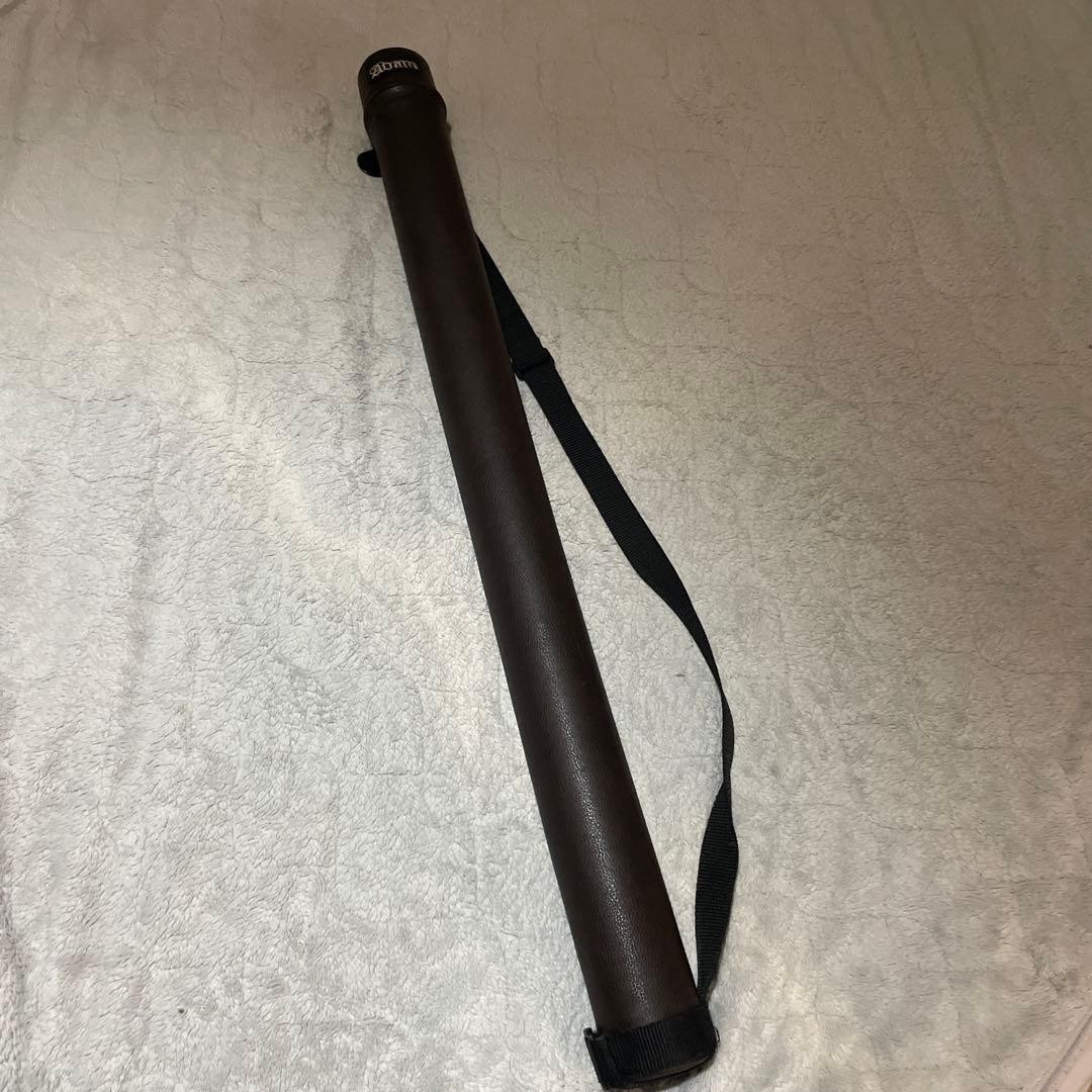 Palmer Billiards Pool Cue & Case Set Red/Black/Cream Wood Used rr2