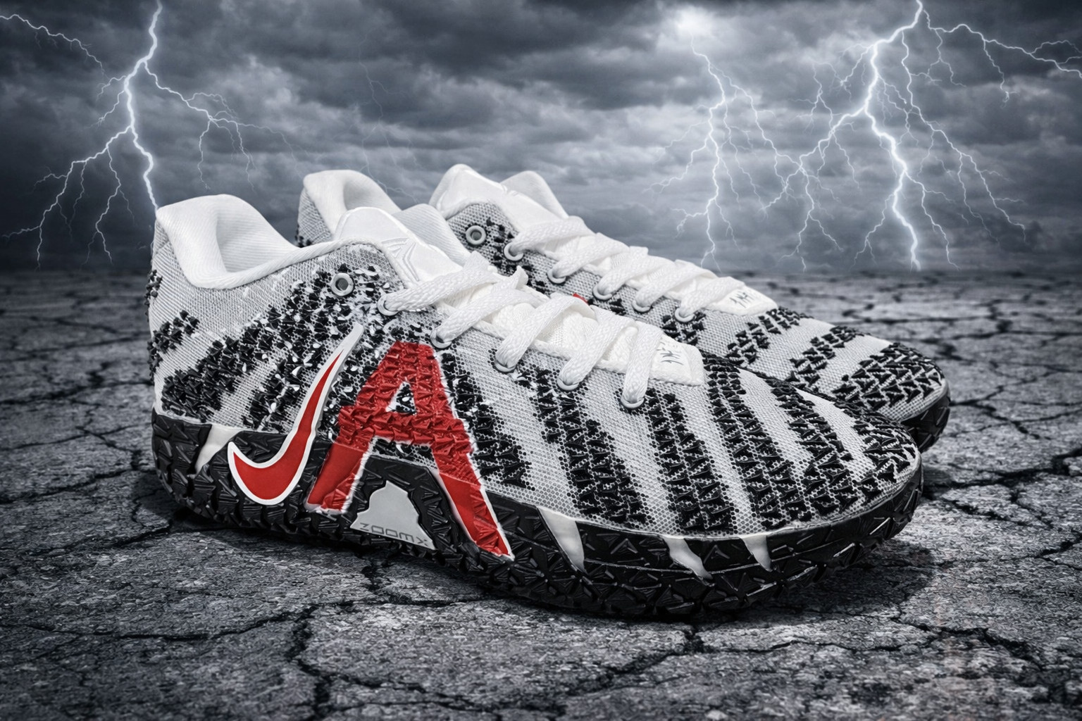 Ja 3 Morant Butterfly Invasion Size US 7-12 (MEN)