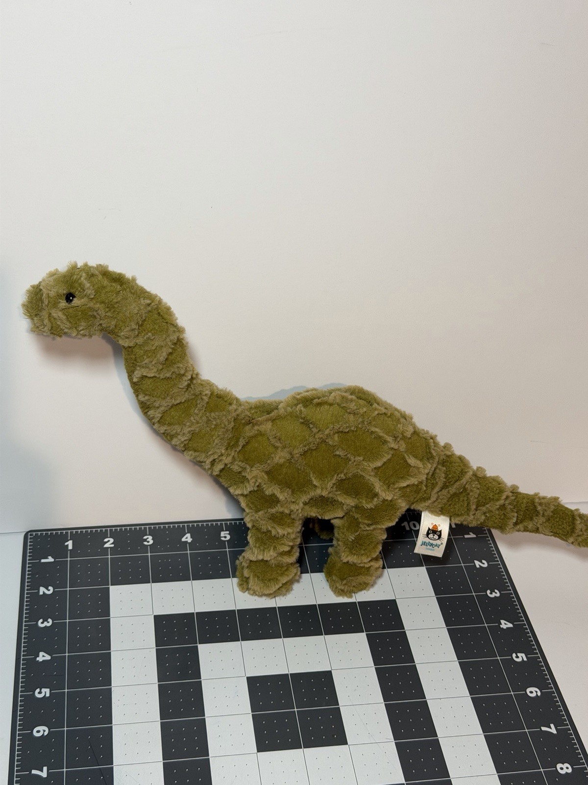 Jellycat Delaney Diplodocus Green Plush Stuffed Animal