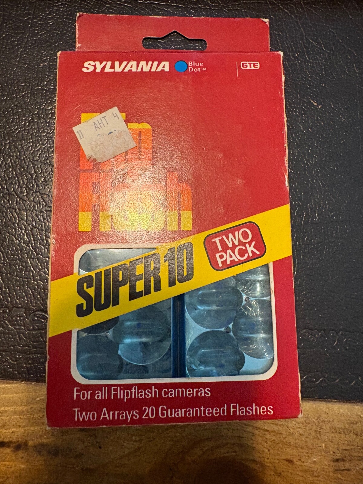 Sylvania Flip Flash Super 10 Blue Dot 2 Pack Flipflash Cameras. New. Vintage.