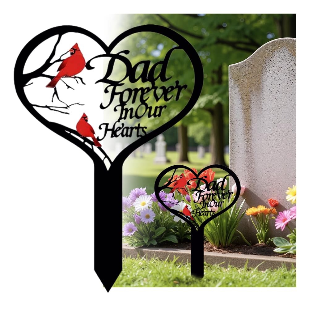 Grave Decorations for Cemetery, Cemetery Decorations For Grave Mom，Dad,Memori...