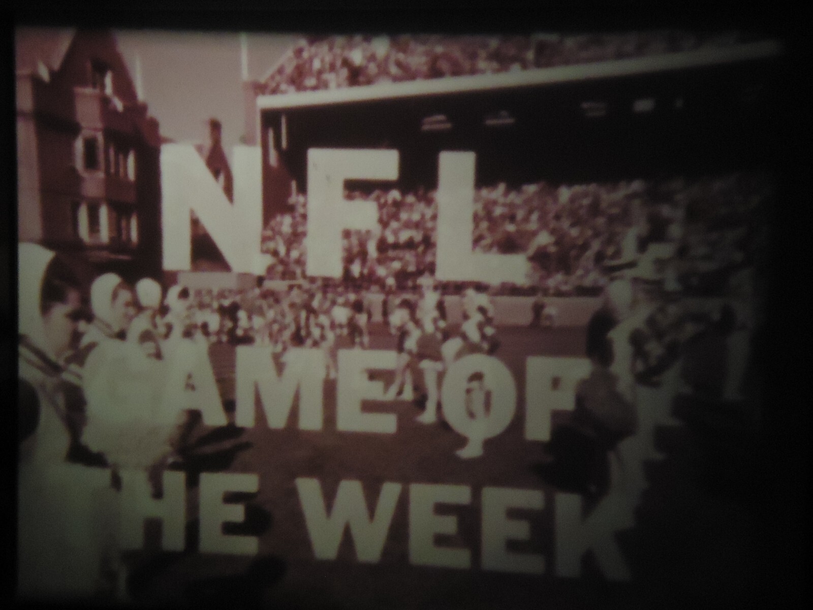 16mm NFL Game of the Week Redskins vs Eagles 1200'