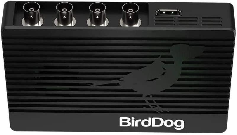 BirdDog 4K Quad 4-Channel 12G SDI to NDI Encoder/Decoder Cross Converter