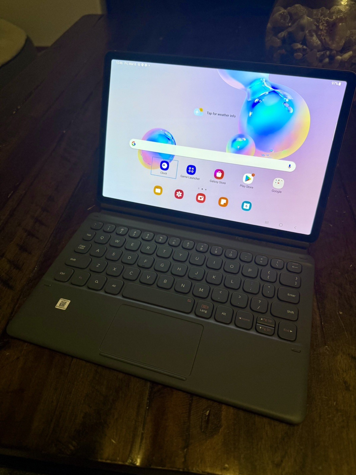 Samsung - Galaxy Tab S6 - 10.5" - 256GB -   w/ keyboard and 1TB SD card