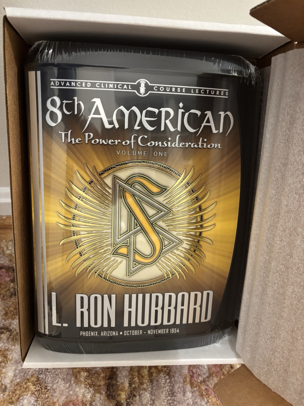 L. Ron Hubbard 8th American Power of Consideration Audio CD Lectures