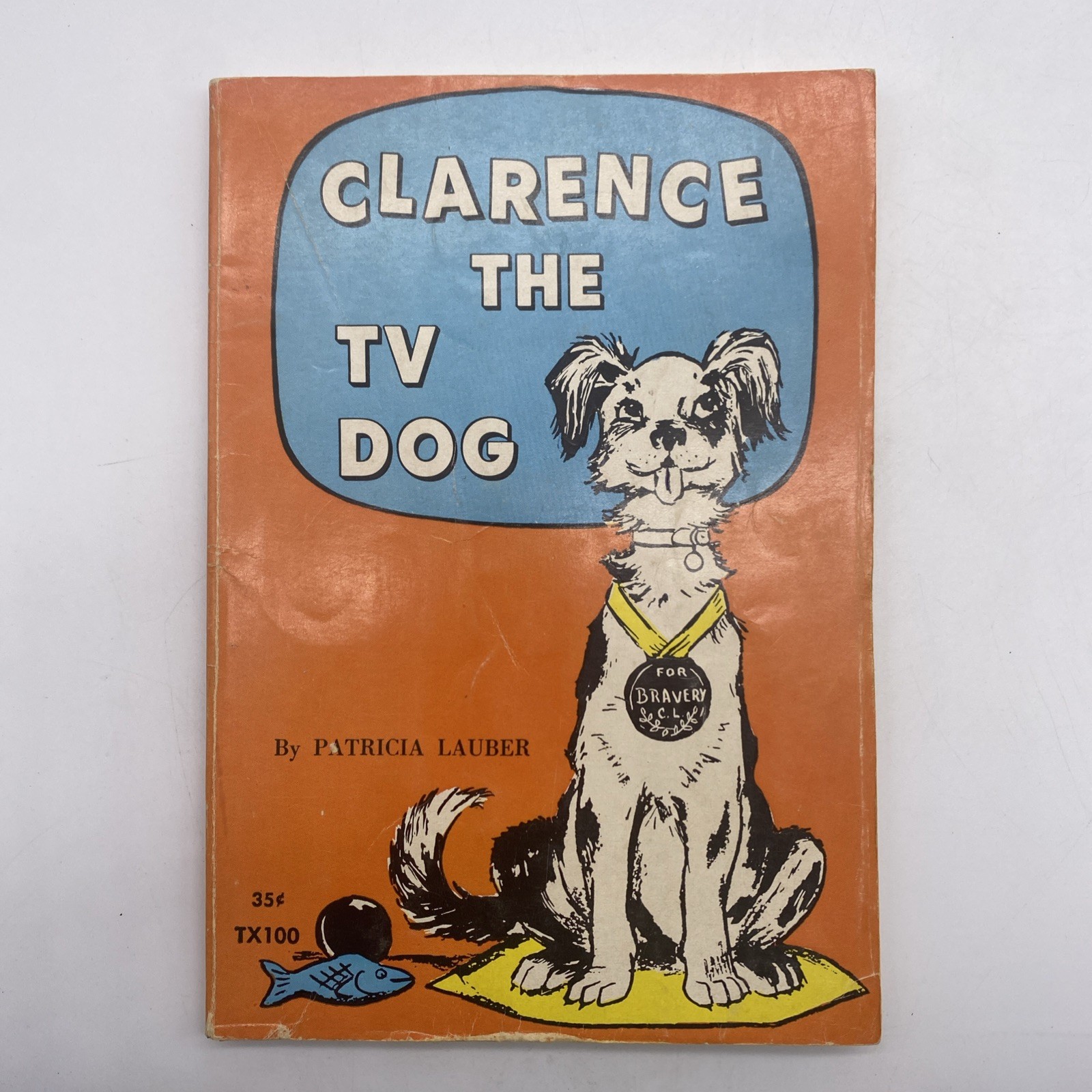 Clarence the Tv Dog Scholastic 1964 Book Patricia Lauber 7th Printing 1964