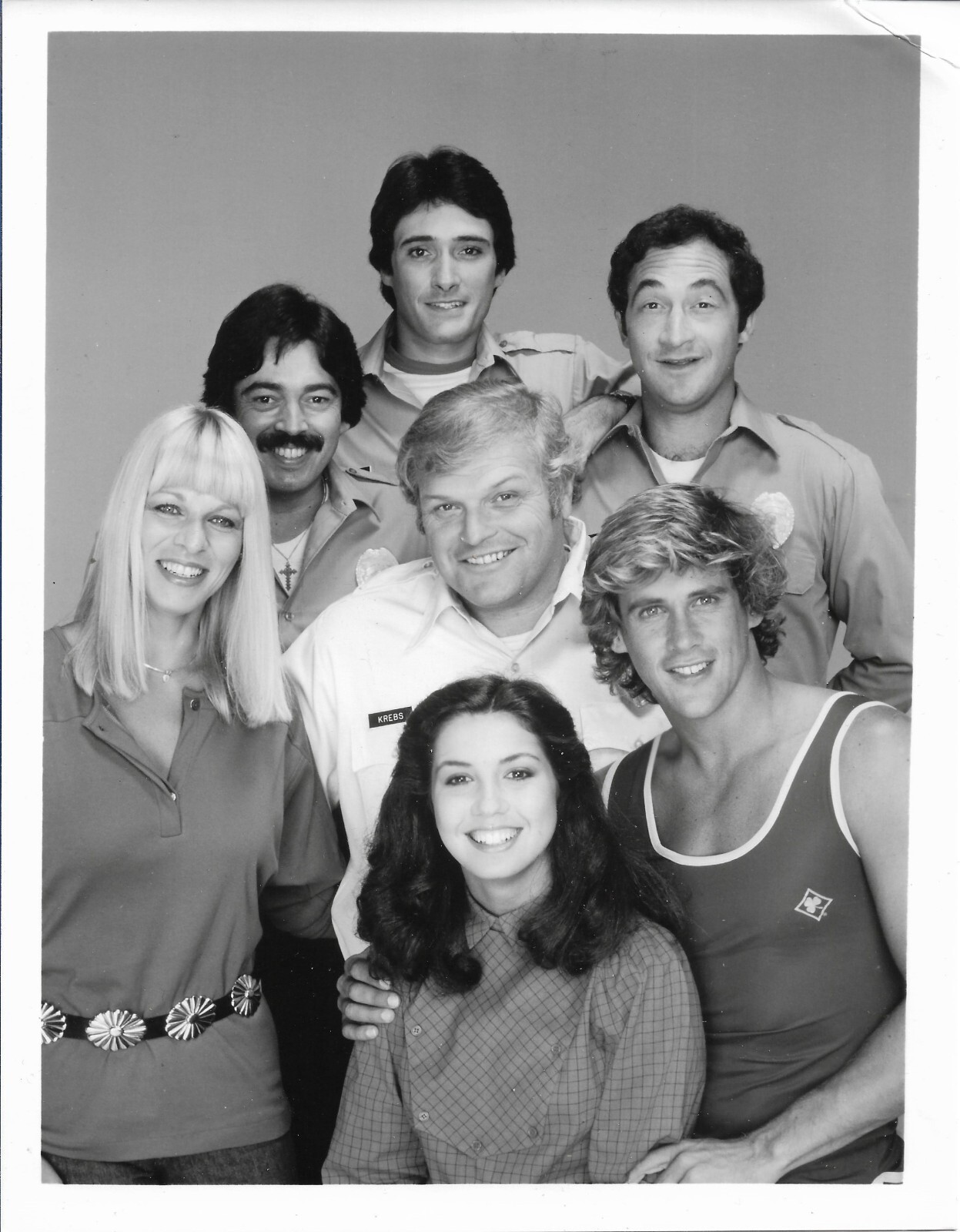 Star Of The Family Photograph ABC Television Brian Dennehy 1982 Show Cast 7x9