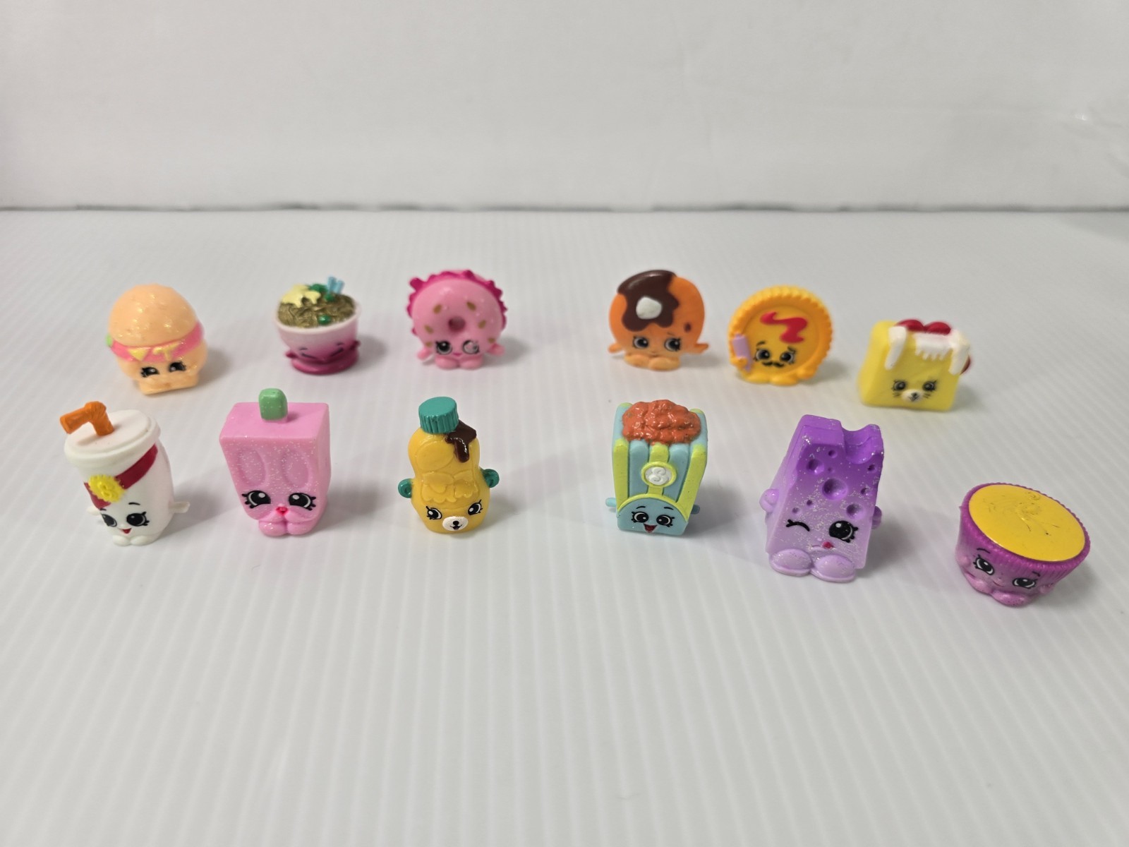 Shopkins Lot Of 12 Different Pieces And Characters Preowned