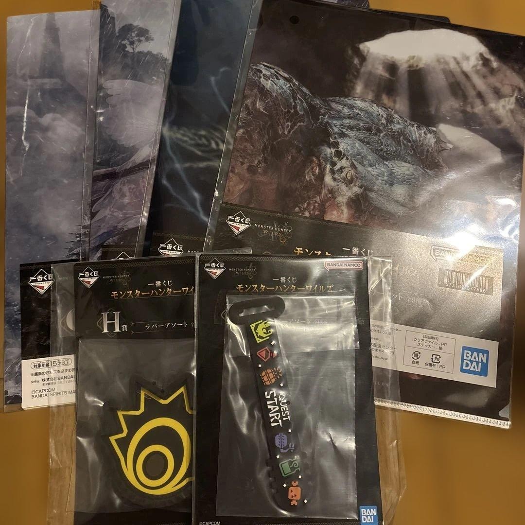 Monster Hunter Ichiban Kuji Set Complete Collectible Lottery