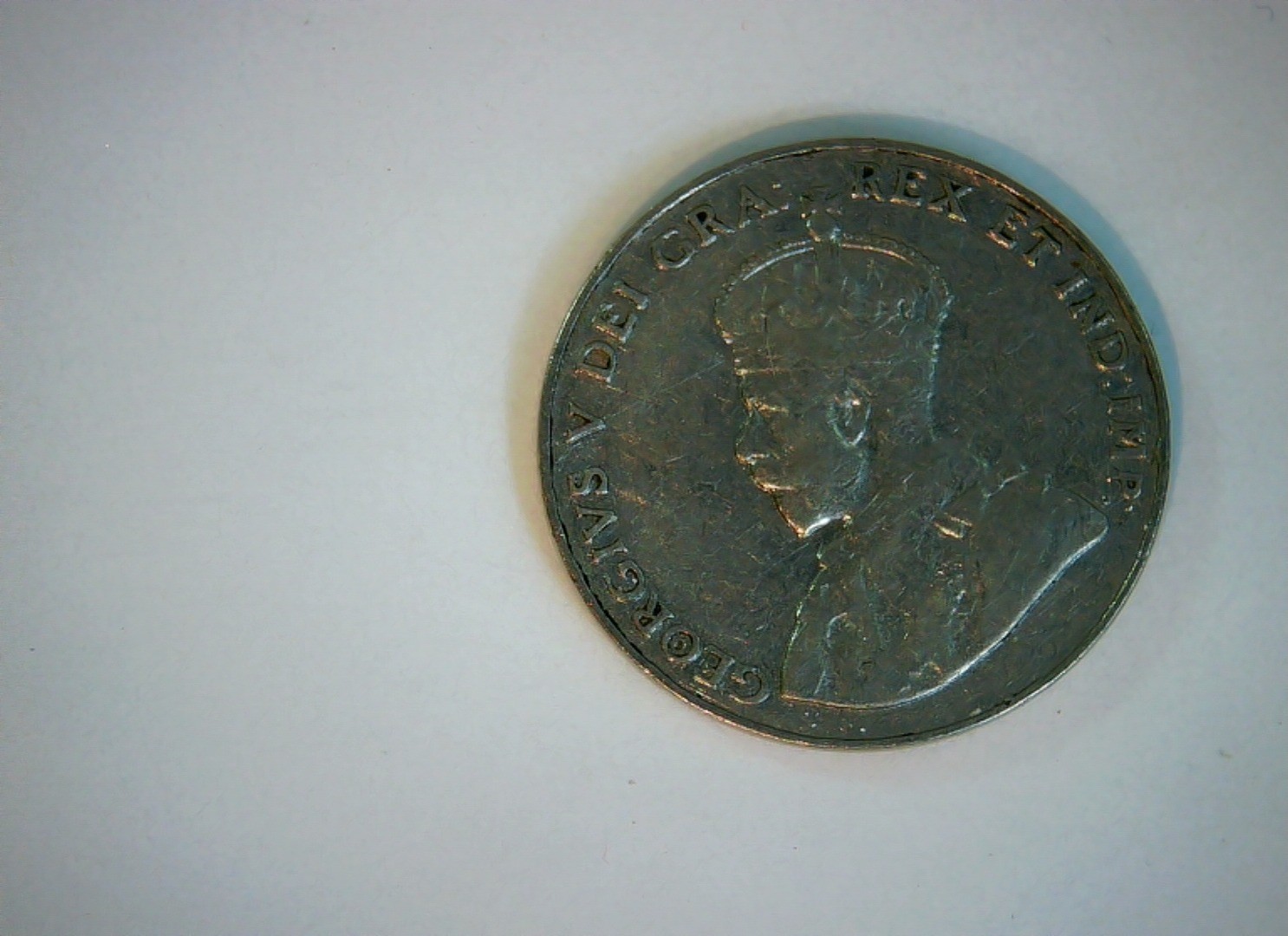 Canada 1933 5 Cents George V 5 Cents (Large Date) Coin