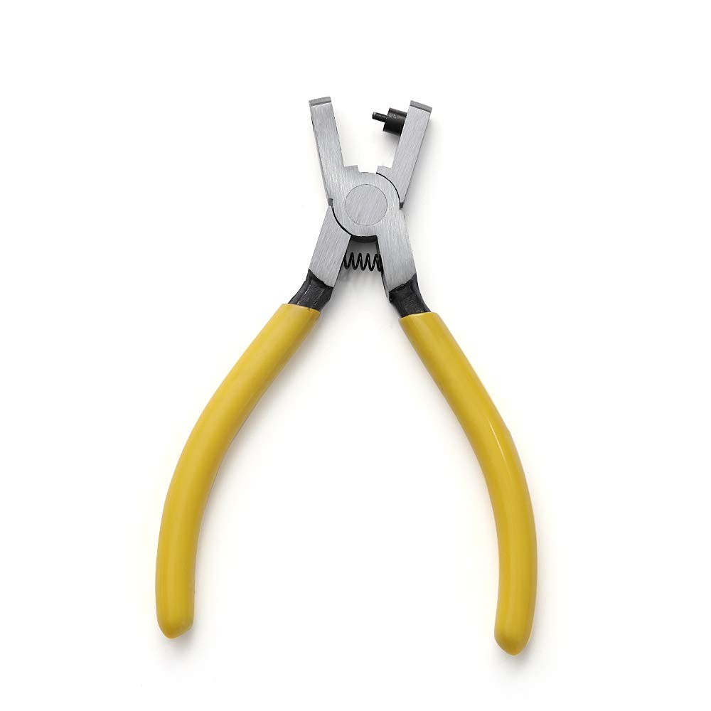 Leather Hole Punch Plier,Universal 2mm Hand Leather Strap Watch Band Belt Too...