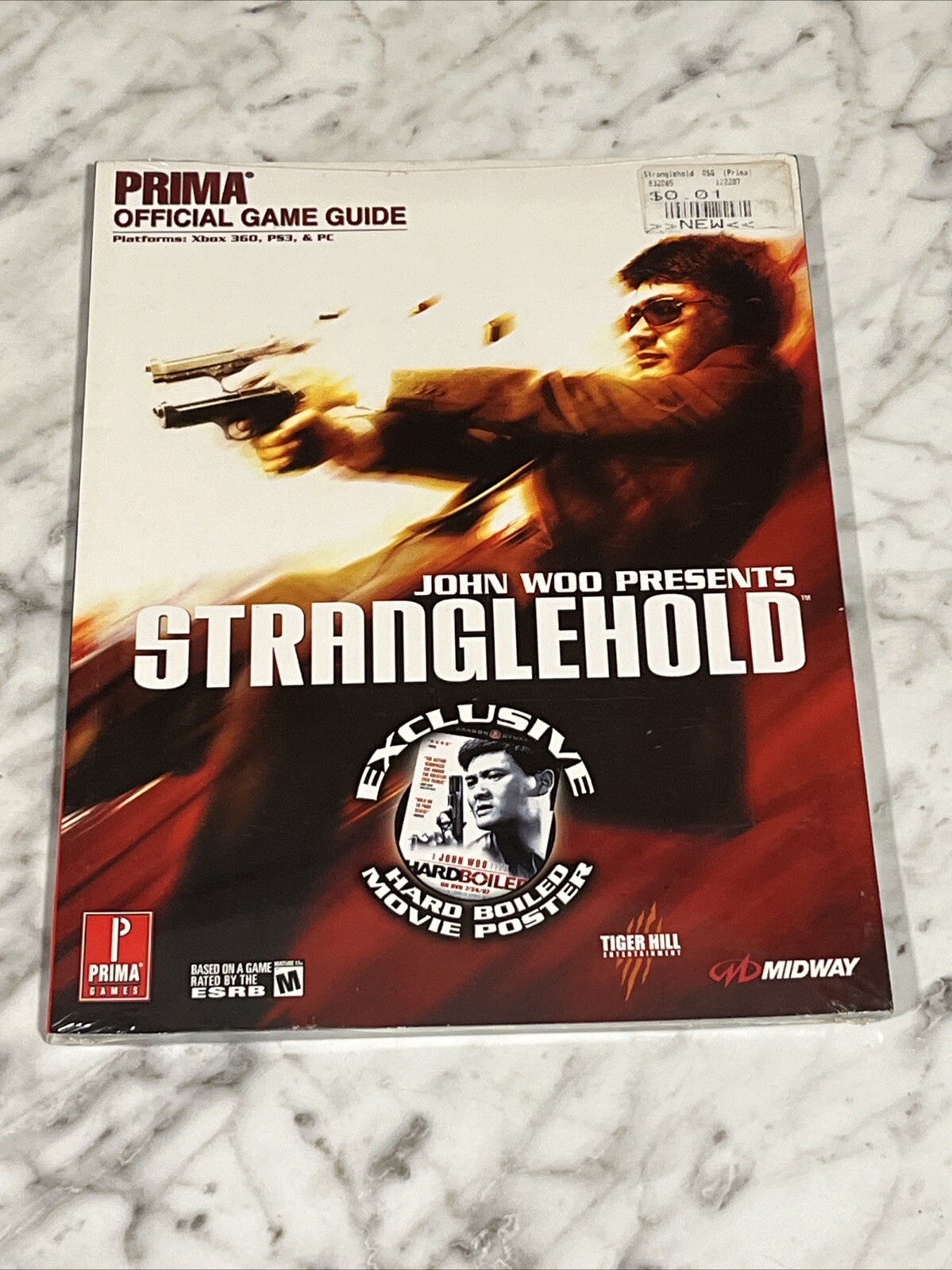 John Woo Presents Stranglehold Prima Official Game Guide New Factory Sealed