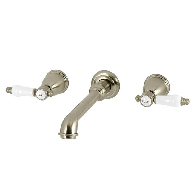 Kingston Brass KS7028BEX Essex Two-Handle Wall Mount Roman Tub Faucet - Brush...
