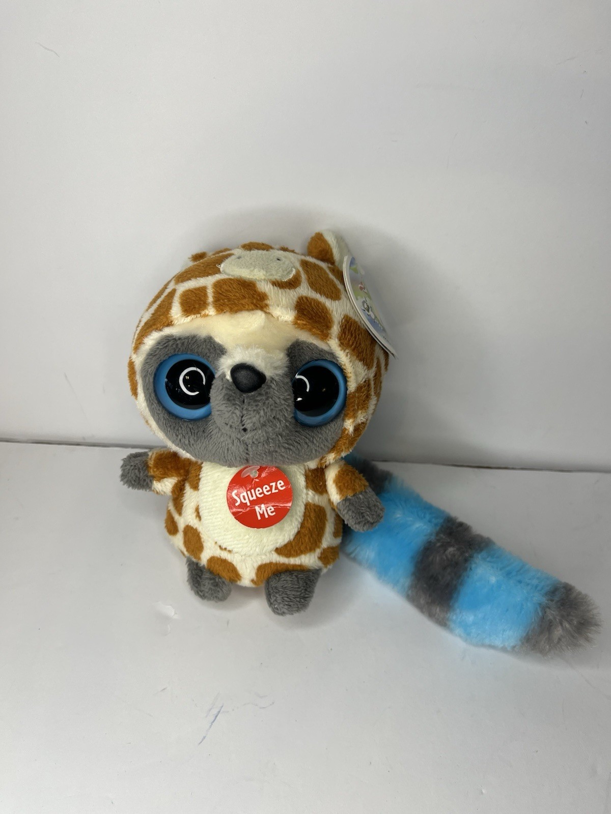 Aurora Yoohoo & Friends Giraffe LEMUR Plush Stuffed Toy Sound