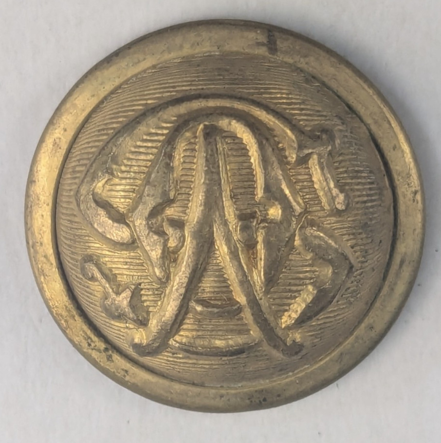 1870-90s - Sons of Veterans Civil War Vet Uniform Button  - M2B