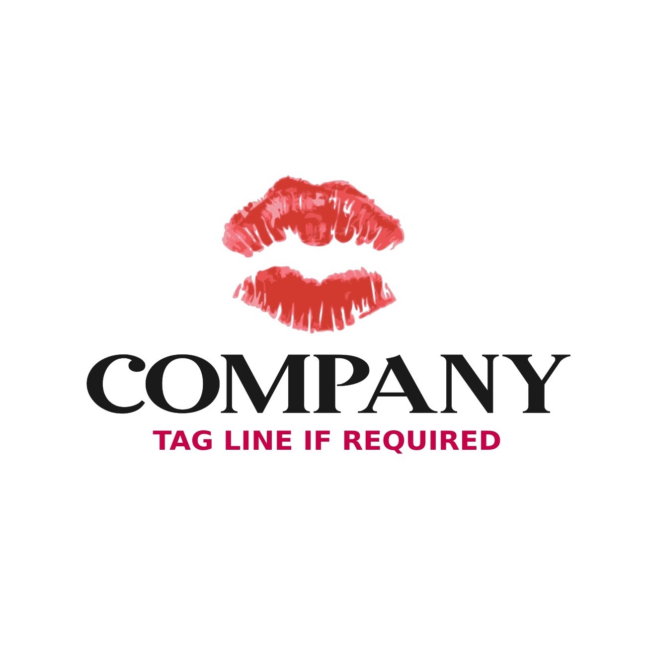 Premade Cosmetics Store Beauty Salon Website Logo Template Business Design