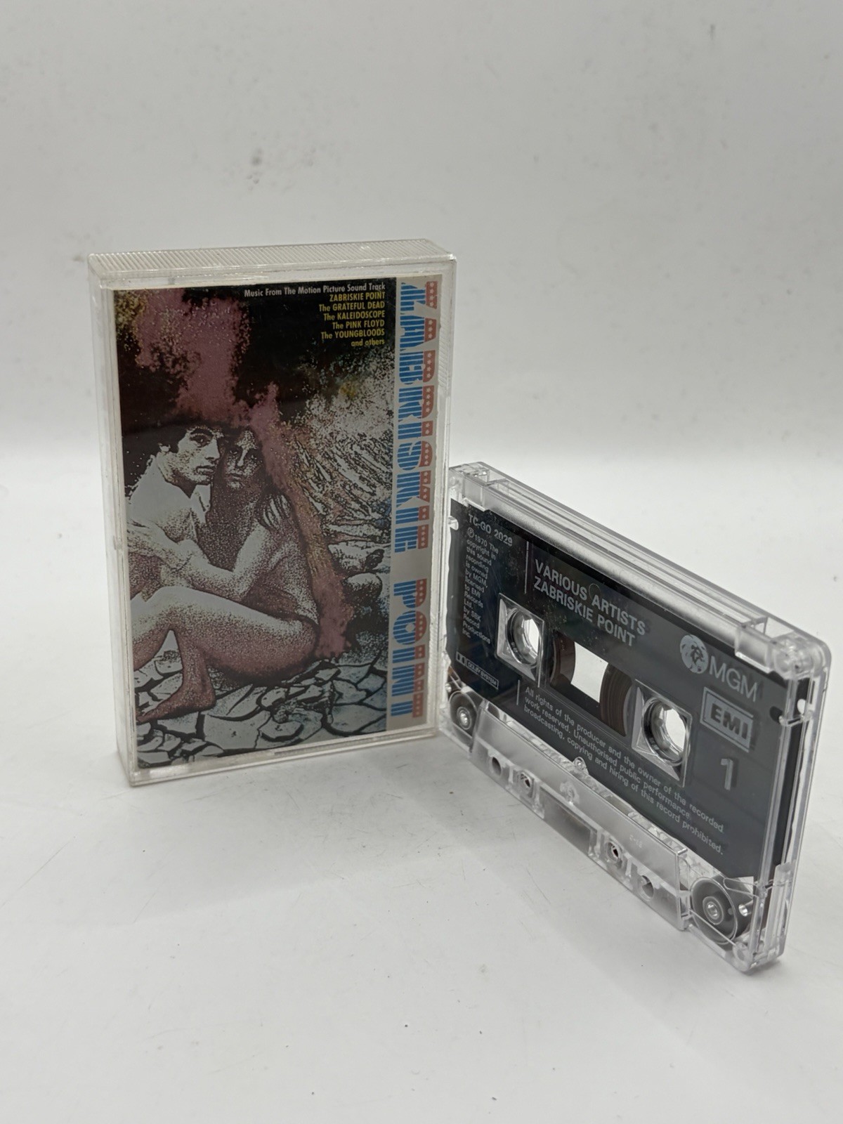 Zabriskie Point Original Soundtrack OST Cassette Tape Pink Floyd Grateful Dead