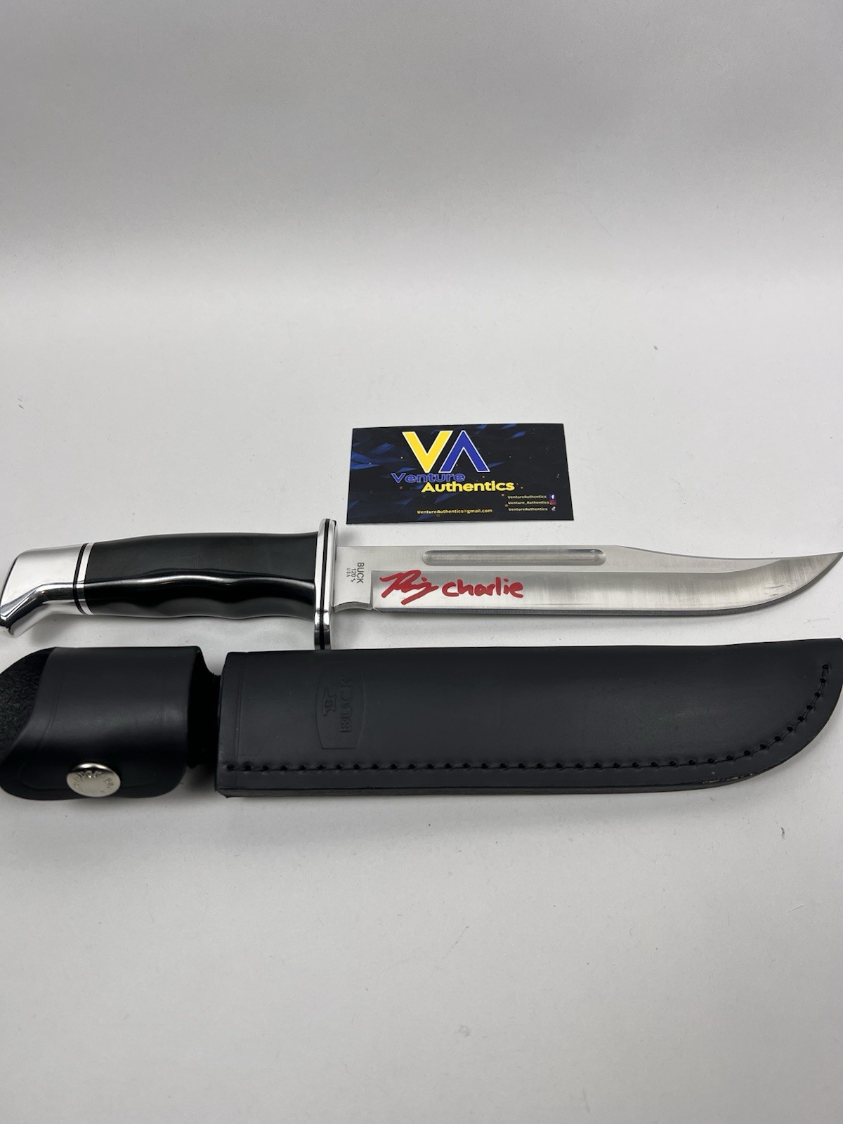 Rory Culkin Signed Buck 120 Knife Scream w/ JSA WITNESS COA