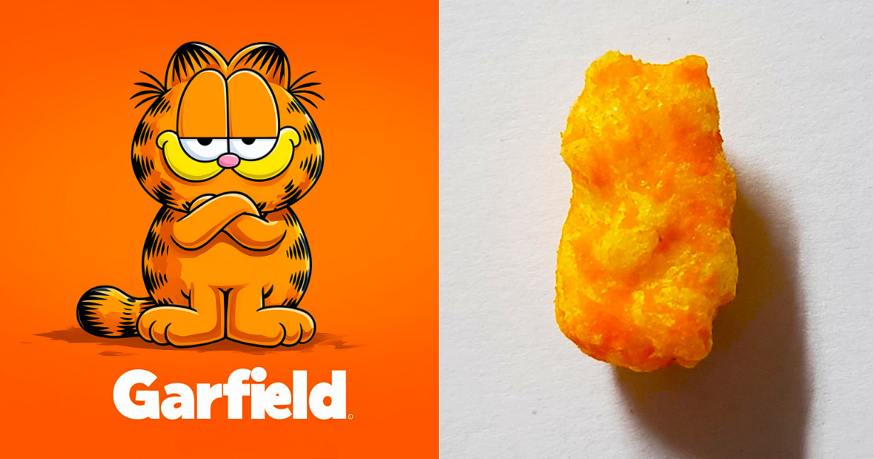 Frito-Lay CHEETO Shaped Jim Davis Seated GARFIELD Comic Strip Cartoon Movie Cat