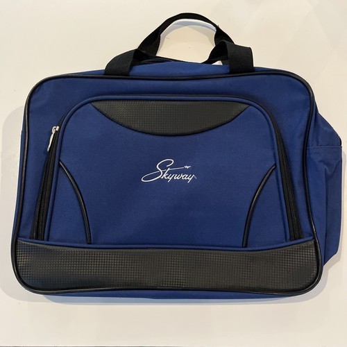 Skyway USA Travel Blue lightweight Carry on laptop bag with Handles