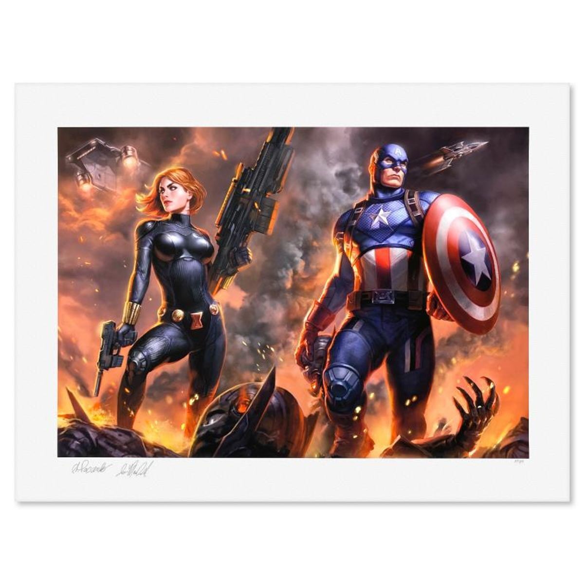 Marvel Comics, Alex Pascenko & Ian MacDonald, "Captain America and Black Widow"