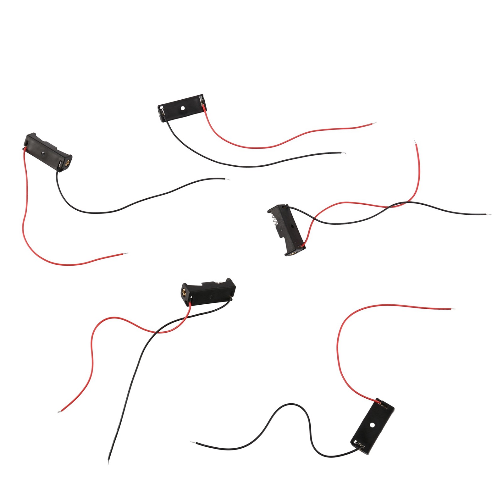 30Pcs 23A/A23 Battery (12V) Clip Holder Box Case Black I5P97194