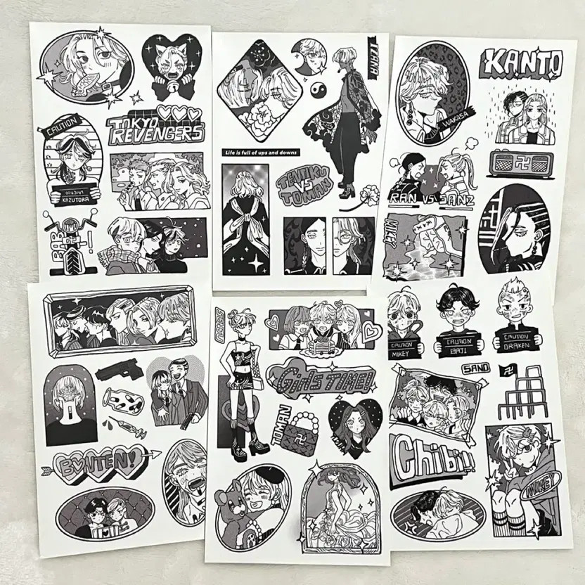 MiA Nim Dotiben Sticker Set