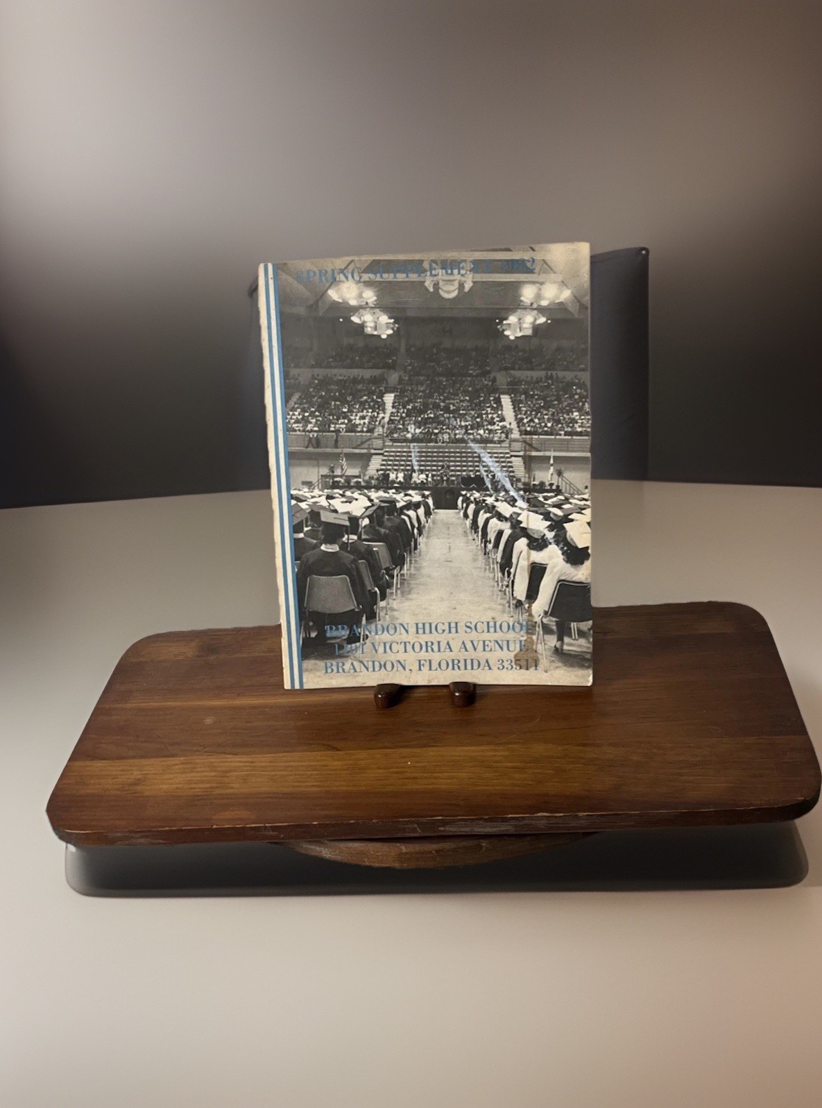 vintage 1982 Brandon high school yearbooks  Spring supplements Tampa Florida