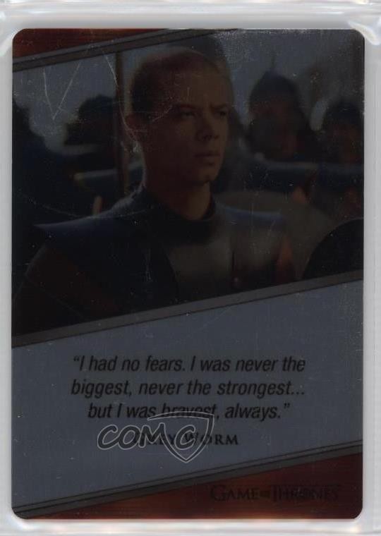 2021 Game of Thrones The Iron Anniversary Series 1 Expressions Grey Worm 0z5