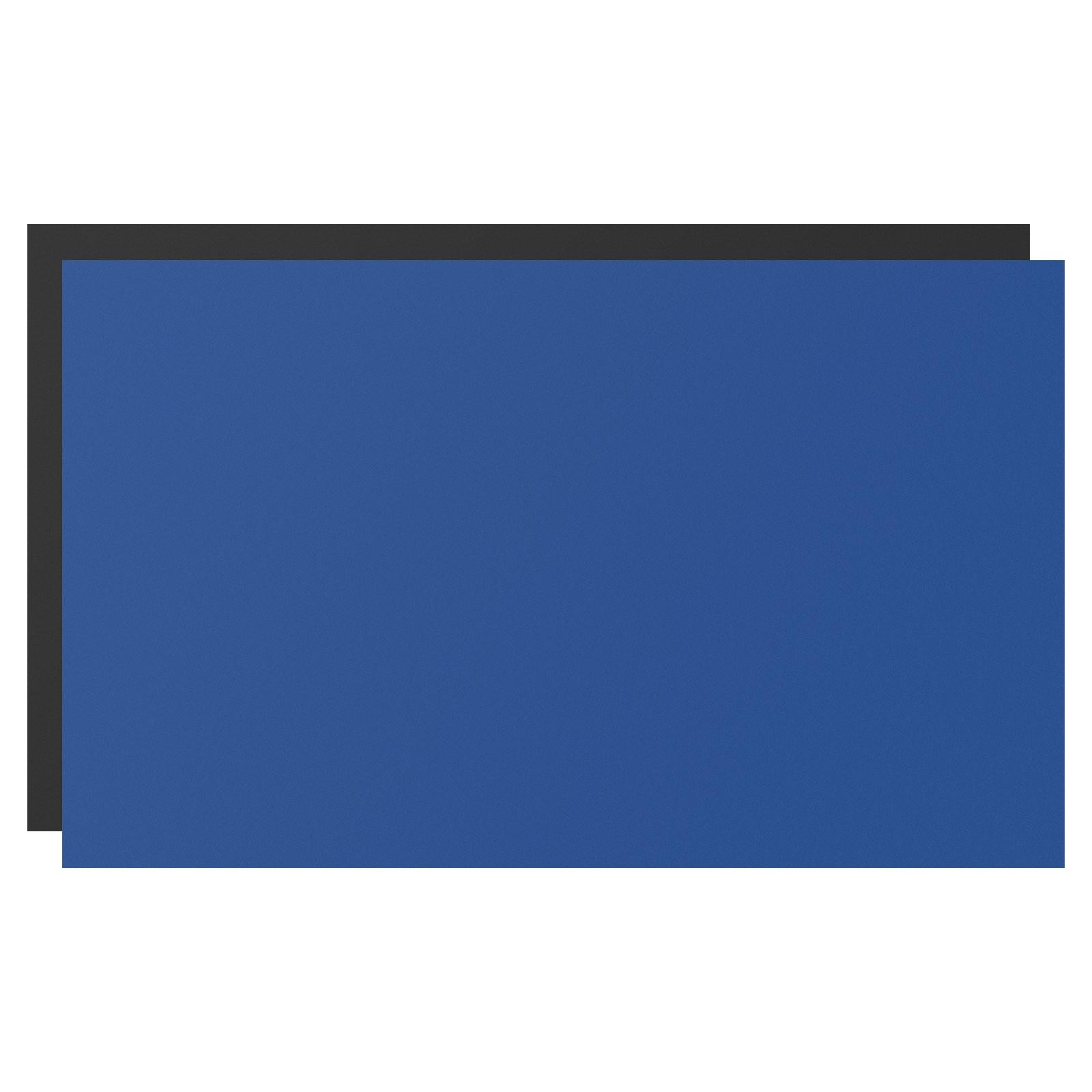 32"x21" Double Sided Wall Photo Background 2pcs Blue/Black White Waterproof