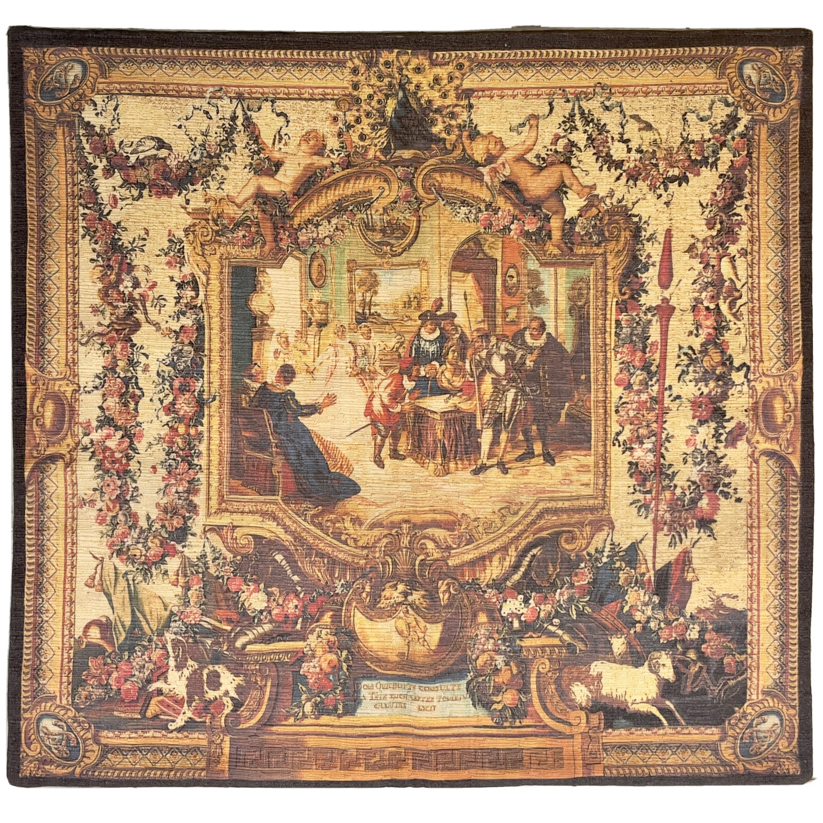 Belgium Jacquard Wall Tapestry Dream D' Art  Don Quichotte Euro Quality Spanish