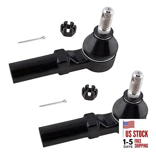  2pcs Front Outer Tie Rod End Links Fit for Saturn L100 2001-2002/L200 2001 