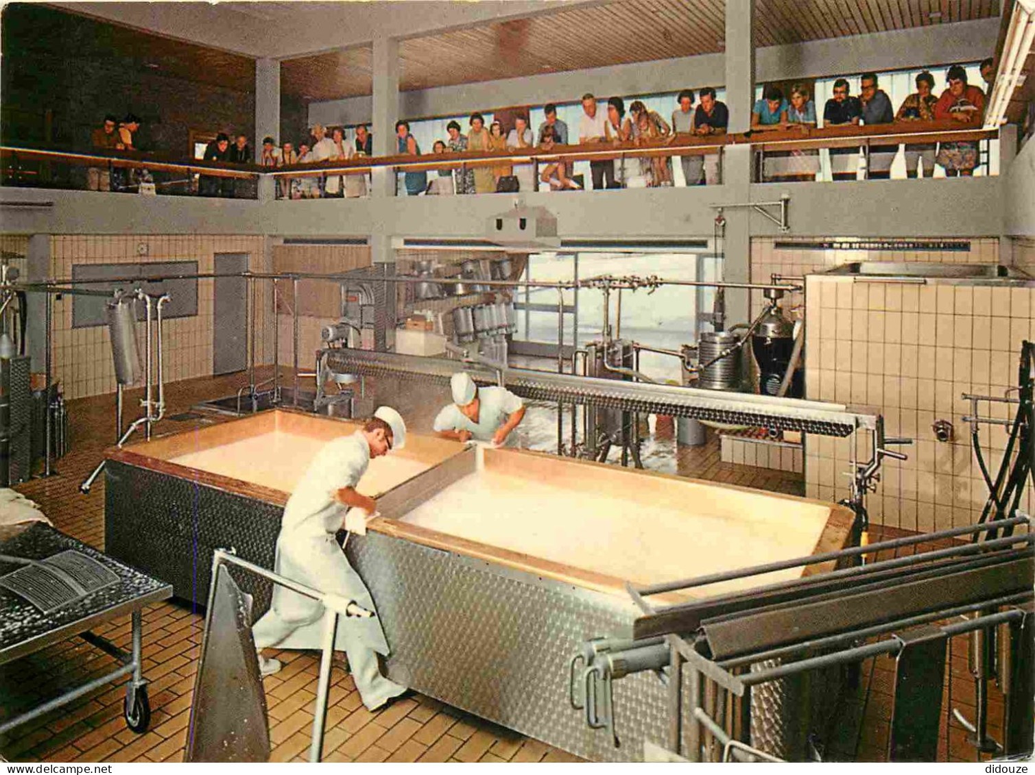 Postcard - Crafts - Cheese - Cheeses - Cheese Factory - Gruyères - Cheese Maker