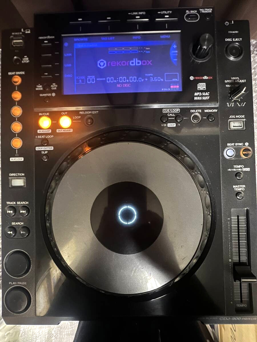 Pioneer DJ, CDJ-900Nexus operation confirmed (CD not supported) From Japan