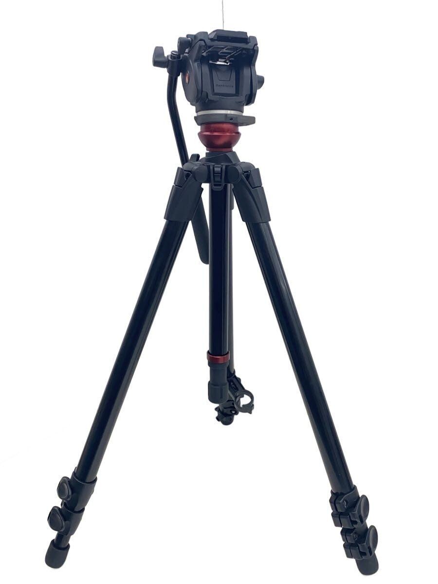 Manfrotto Camera Other MVH500AH Video Head + Aluminum Tripod with Leveling Used