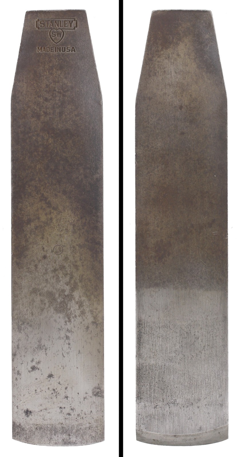 Orig. Ca. 1920's "Sweetheart" Iron For Stanley No. 40 "Scrub" Plane-mjdtoolparts