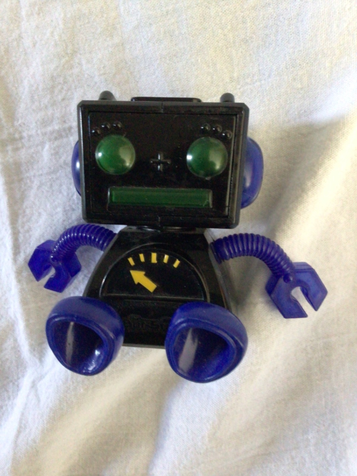 2002 Sega Robo-chi Bot-Ster Figure Robot Toy McDonalds Happy Meal