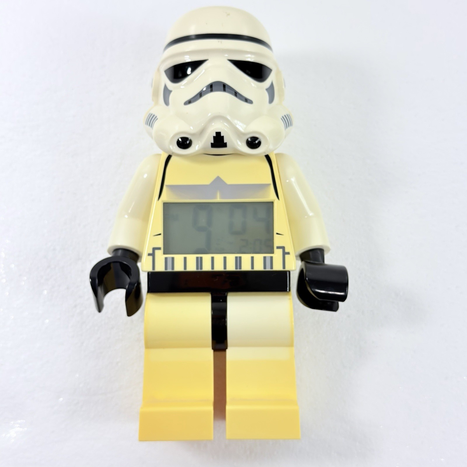 LEGO Star Wars Stormtrooper Alarm Clock Digital Minifigure Style WORKS VTG