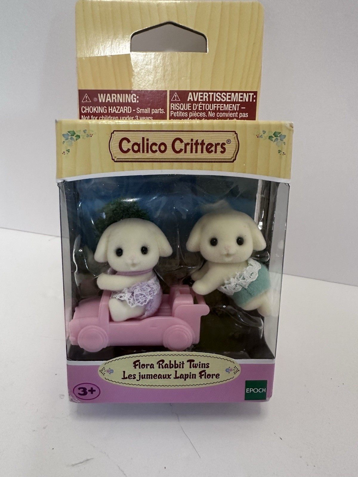 Sylvanian Families Flora Rabbit Twins U-104 Set Calico Critters Babies