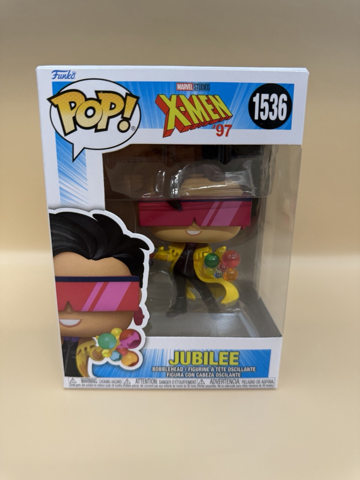 Funko Pop! Marvel: X-Men '97 - Jubilee #1536 w/Protector