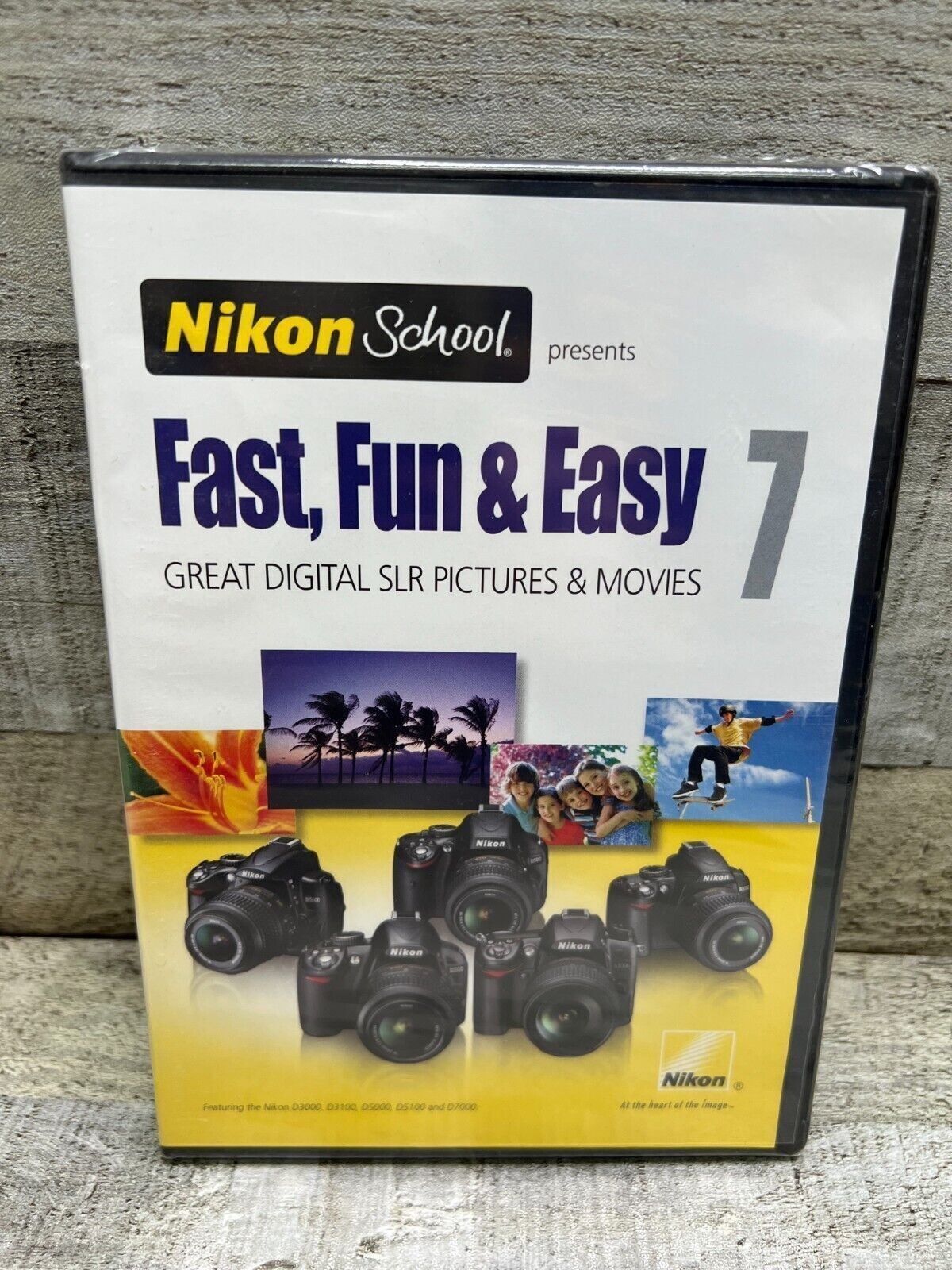 New Nikon School DVD Fast Fun & Easy 7 for D3000 D3100 D5000 D5100 D7000 (CN)