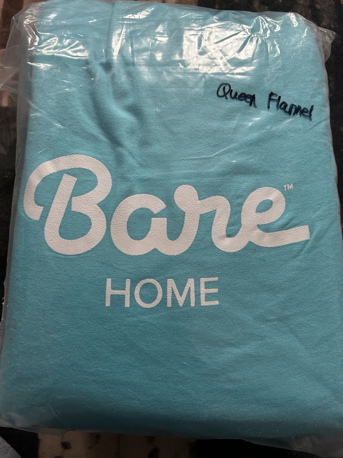 Bare Home Flannel Cotton Sheet Set, Aqua