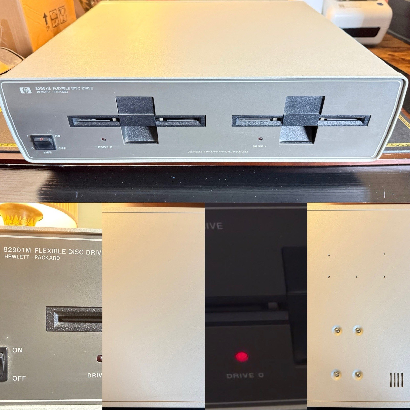 Vintage Hewlett Packard HP 82901M Flexible Disc Drive