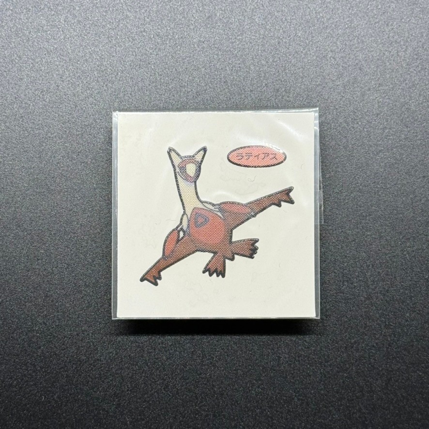 Pokemon Latias Bread Sticker Seal Daiichi Pan Decochara
