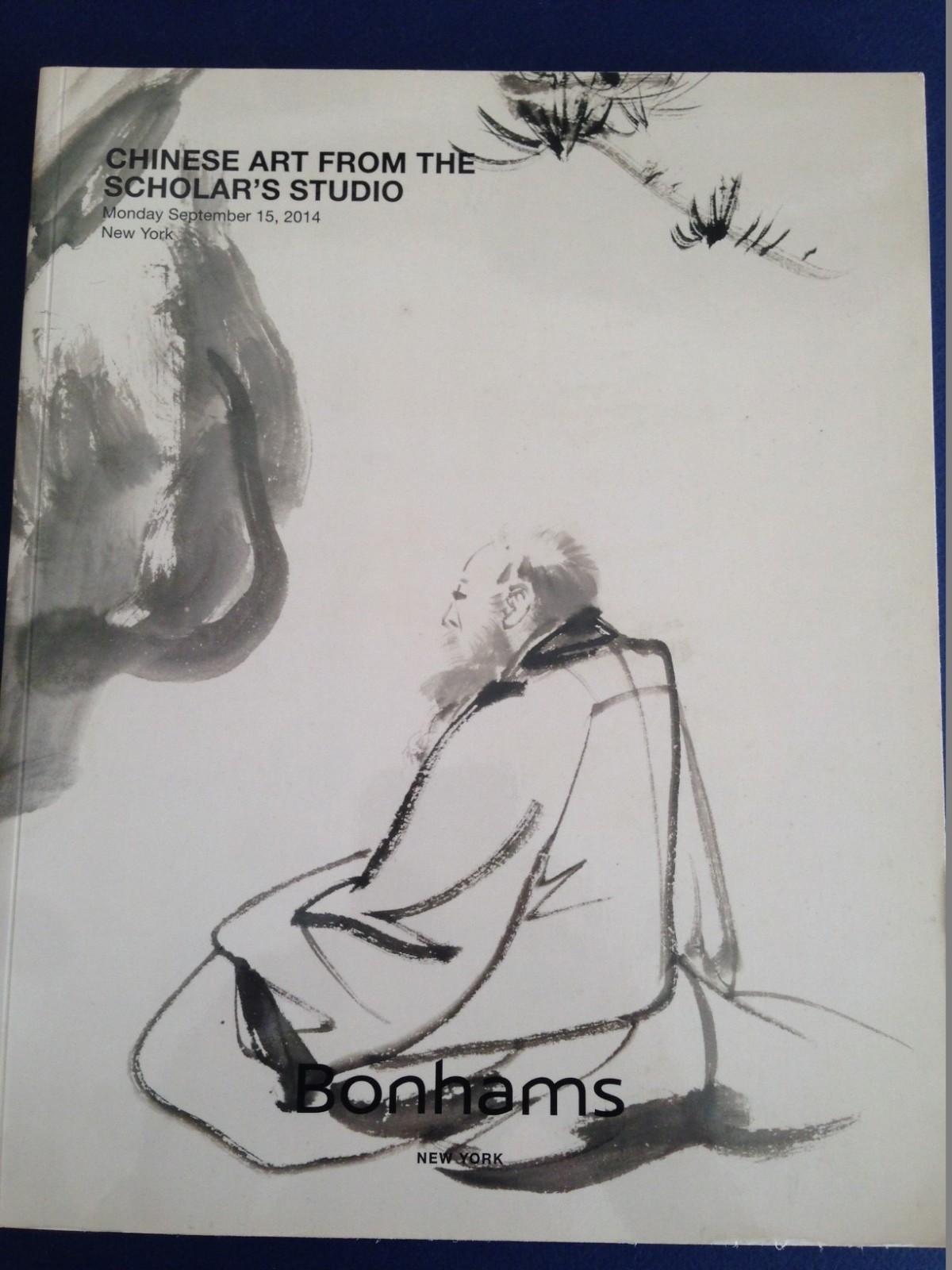 CHINESE ART  from the SCHOLAR'S STUDIO Bonhams Auction 2014 catalog