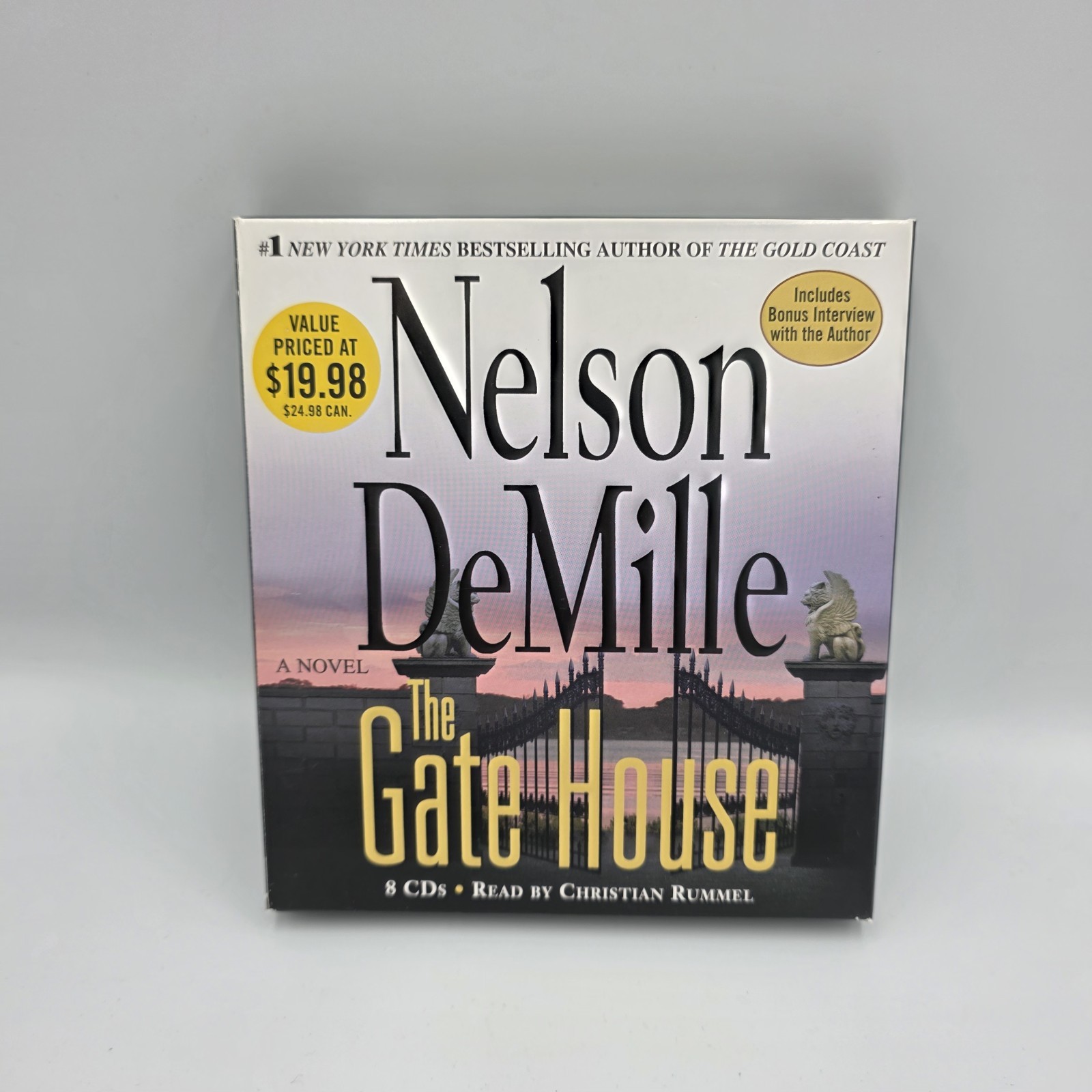 The Gate House By Nelson Demille Audibook  8 CD's